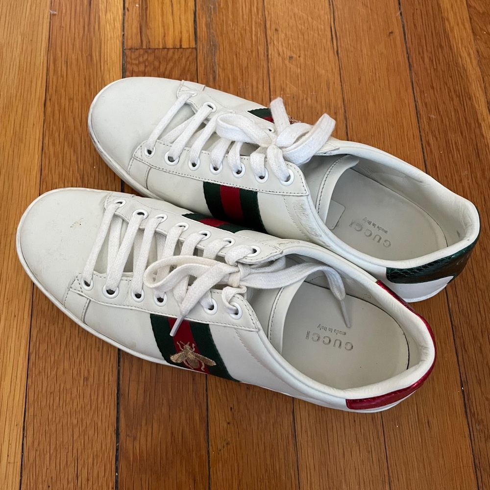 Gucci ace sneakers like new